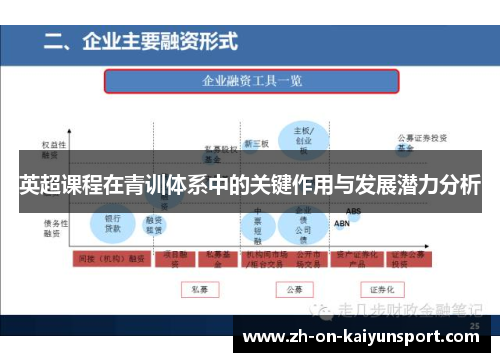 英超课程在青训体系中的关键作用与发展潜力分析